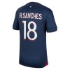 Camiseta de fútbol Paris Saint-Germain 2023-24 R.Sanches 18 Primera Equipación - Hombre